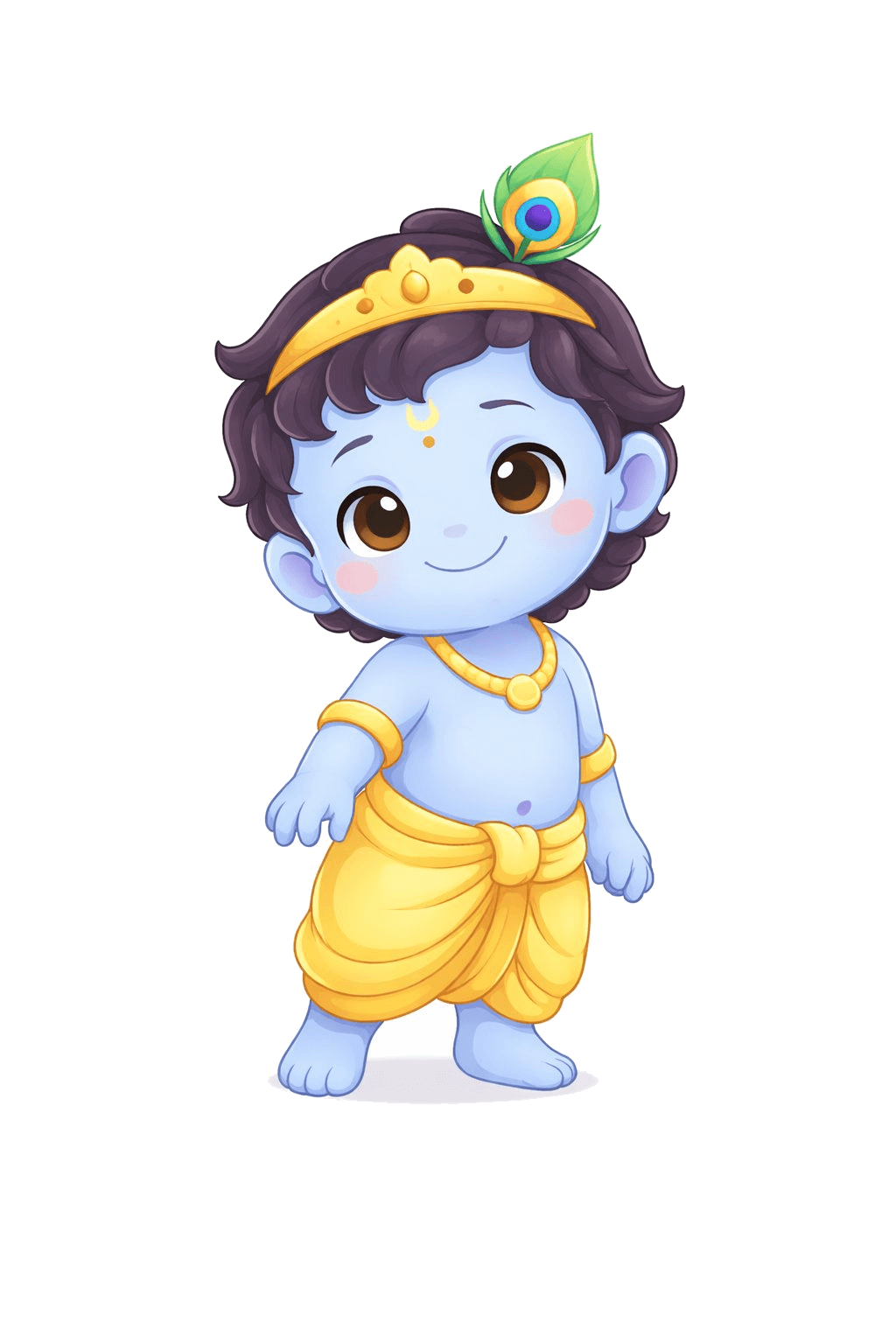 Baby Krishna, a future character in Maitri Kids.